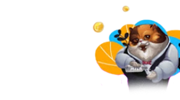 Cartoon cat with golden coins, representing loyalty programs and cashback offered by Cat Internet Casino. The vivid image reflects generous promotions.