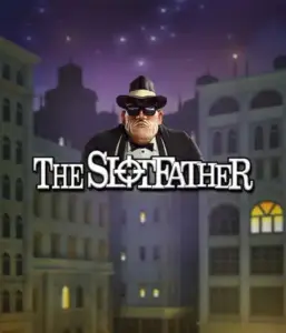 Step into the nefarious realm of The Slotfather game by Betsoft, showcasing a dominant mafia boss standing against a mysterious cityscape. This image evokes the intense atmosphere of the mob life, with the boss clad in a traditional black suit and hat. Perfect for players who enjoy mafia stories, delivering a gripping adventure. 